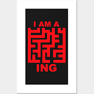 I am A-Maze-ing Posters and Art